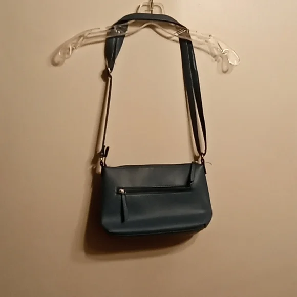 Nicole by Nicole Miller Blue Crossbody Purse - Picture 3 of 5